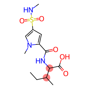 3-methyl-2-[({1-methyl-4-[(methylamino)sulfonyl]-1H-pyrrol-2-yl}carbonyl)amino]pentanoic acid