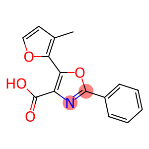 5-(3-methylfuran-2-yl)-2-phenyl-1,3-oxazole-4-carboxylic acid