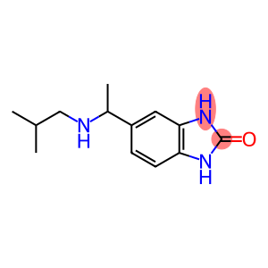 5-{1-[(2-methylpropyl)amino]ethyl}-2,3-dihydro-1H-1,3-benzodiazol-2-one