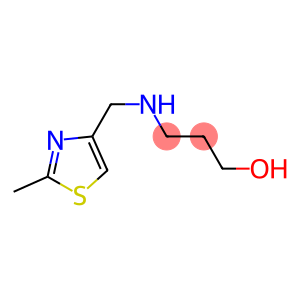 3-{[(2-methyl-1,3-thiazol-4-yl)methyl]amino}propan-1-ol