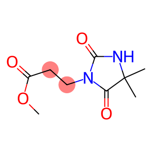 methyl 3-(4,4-dimethyl-2,5-dioxoimidazolidin-1-yl)propanoate