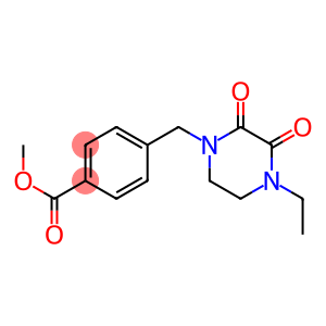 methyl 4-[(4-ethyl-2,3-dioxopiperazin-1-yl)methyl]benzoate