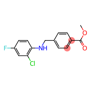 methyl 4-{[(2-chloro-4-fluorophenyl)amino]methyl}benzoate