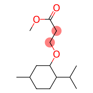 methyl 3-{[5-methyl-2-(propan-2-yl)cyclohexyl]oxy}propanoate