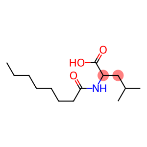 4-methyl-2-octanamidopentanoic acid