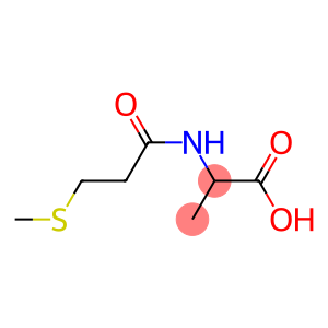 2-[3-(methylsulfanyl)propanamido]propanoic acid