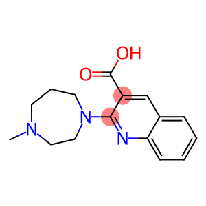 2-(4-methyl-1,4-diazepan-1-yl)quinoline-3-carboxylic acid