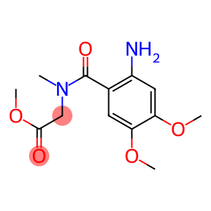 methyl 2-[(2-amino-4,5-dimethoxyphenyl)-N-methylformamido]acetate