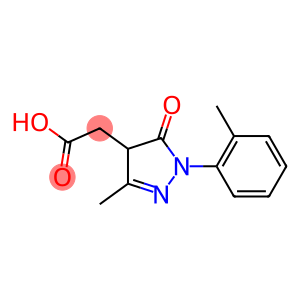 2-[3-methyl-1-(2-methylphenyl)-5-oxo-4,5-dihydro-1H-pyrazol-4-yl]acetic acid
