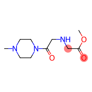 methyl 2-{[2-(4-methylpiperazin-1-yl)-2-oxoethyl]amino}acetate