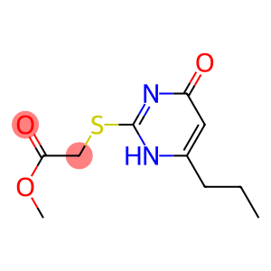 methyl 2-[(4-oxo-6-propyl-1,4-dihydropyrimidin-2-yl)sulfanyl]acetate