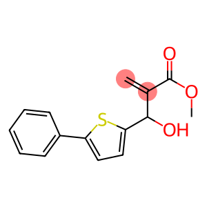 methyl 2-[hydroxy(5-phenylthiophen-2-yl)methyl]prop-2-enoate