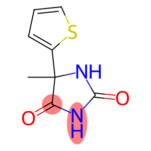 5-methyl-5-(thiophen-2-yl)imidazolidine-2,4-dione