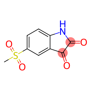 5-(methylsulfonyl)-1H-indole-2,3-dione