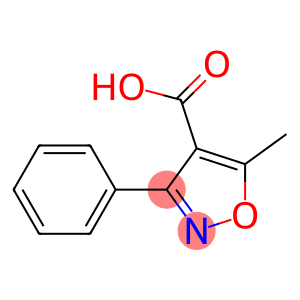 5-methyl-3-phenyl-1,2-oxazole-4-carboxylic acid