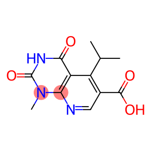 1-methyl-2,4-dioxo-5-(propan-2-yl)-1H,2H,3H,4H-pyrido[2,3-d]pyrimidine-6-carboxylic acid