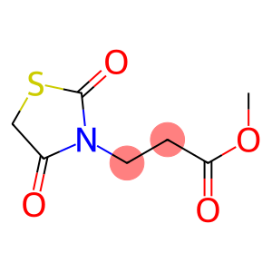 methyl 3-(2,4-dioxo-1,3-thiazolidin-3-yl)propanoate