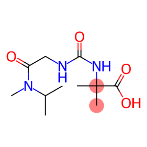 2-methyl-2-[({[methyl(propan-2-yl)carbamoyl]methyl}carbamoyl)amino]propanoic acid