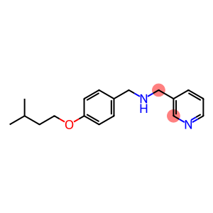 {[4-(3-methylbutoxy)phenyl]methyl}(pyridin-3-ylmethyl)amine