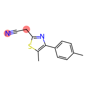 [5-methyl-4-(4-methylphenyl)-1,3-thiazol-2-yl]acetonitrile