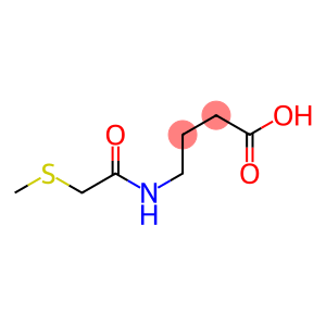 4-[2-(methylsulfanyl)acetamido]butanoic acid