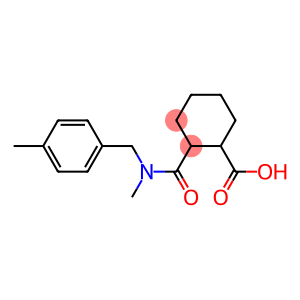 2-{methyl[(4-methylphenyl)methyl]carbamoyl}cyclohexane-1-carboxylic acid