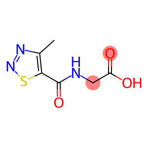 2-[(4-methyl-1,2,3-thiadiazol-5-yl)formamido]acetic acid