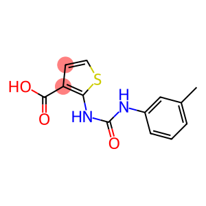 2-({[(3-methylphenyl)amino]carbonyl}amino)thiophene-3-carboxylic acid