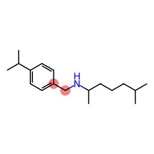 (6-methylheptan-2-yl)({[4-(propan-2-yl)phenyl]methyl})amine