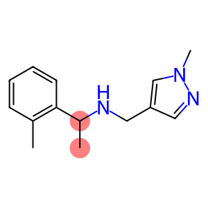 [(1-methyl-1H-pyrazol-4-yl)methyl][1-(2-methylphenyl)ethyl]amine