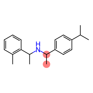 [1-(2-methylphenyl)ethyl]({1-[4-(propan-2-yl)phenyl]ethyl})amine