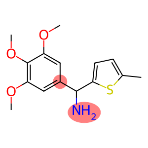 (5-methylthiophen-2-yl)(3,4,5-trimethoxyphenyl)methanamine