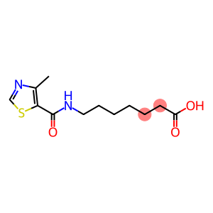 7-{[(4-methyl-1,3-thiazol-5-yl)carbonyl]amino}heptanoic acid