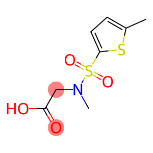 2-[methyl(5-methylthiophene-2-)sulfonamido]acetic acid