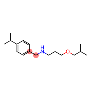 [3-(2-methylpropoxy)propyl]({[4-(propan-2-yl)phenyl]methyl})amine