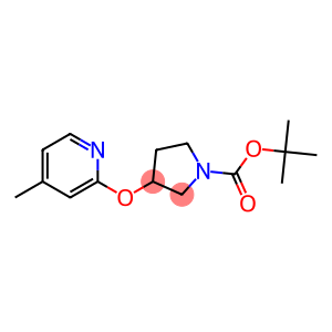 3-(4-Methyl-pyridin-2-yloxy)-pyrrolidine-1-carboxylic acid tert-butyl ester