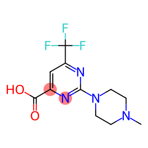 2-(4-甲基哌嗪-1-基)-6-三氟甲基嘧啶-4-甲酸