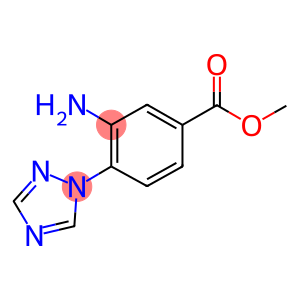 METHYL 3-AMINO-4-(1H-1,2,4-TRIAZOL-1-YL)BENZENECARBOXYLATE