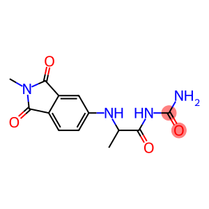 {2-[(2-methyl-1,3-dioxo-2,3-dihydro-1H-isoindol-5-yl)amino]propanoyl}urea