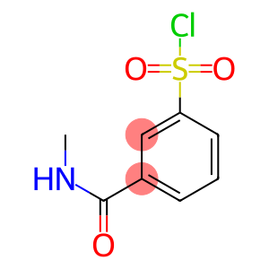 3-(methylcarbamoyl)benzene-1-sulfonyl chloride