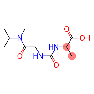 2-[({[methyl(propan-2-yl)carbamoyl]methyl}carbamoyl)amino]propanoic acid