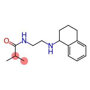 2-methyl-N-[2-(1,2,3,4-tetrahydronaphthalen-1-ylamino)ethyl]propanamide