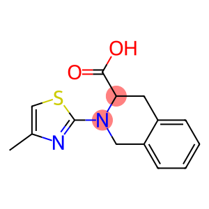 2-(4-methyl-1,3-thiazol-2-yl)-1,2,3,4-tetrahydroisoquinoline-3-carboxylic acid