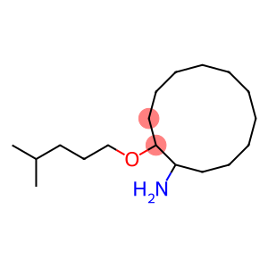 2-[(4-methylpentyl)oxy]cyclododecan-1-amine