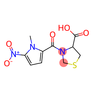 3-[(1-methyl-5-nitro-1H-pyrrol-2-yl)carbonyl]-1,3-thiazolidine-4-carboxylic acid