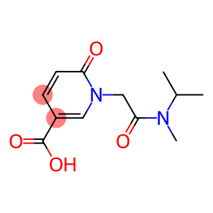 1-{[methyl(propan-2-yl)carbamoyl]methyl}-6-oxo-1,6-dihydropyridine-3-carboxylic acid
