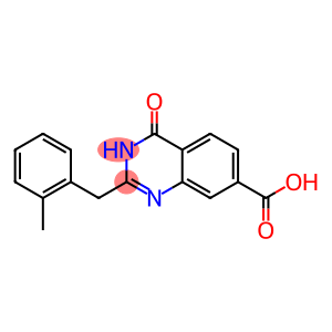 2-[(2-methylphenyl)methyl]-4-oxo-3,4-dihydroquinazoline-7-carboxylic acid