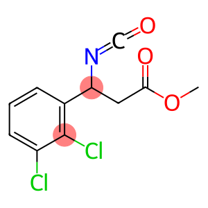 METHYL-3-ISOCYANATO-3-(2,3-DICHLOROPHENYL) PROPIONATE