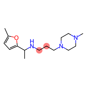 [1-(5-methylfuran-2-yl)ethyl][3-(4-methylpiperazin-1-yl)propyl]amine