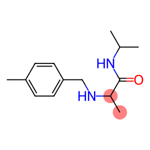 2-{[(4-methylphenyl)methyl]amino}-N-(propan-2-yl)propanamide